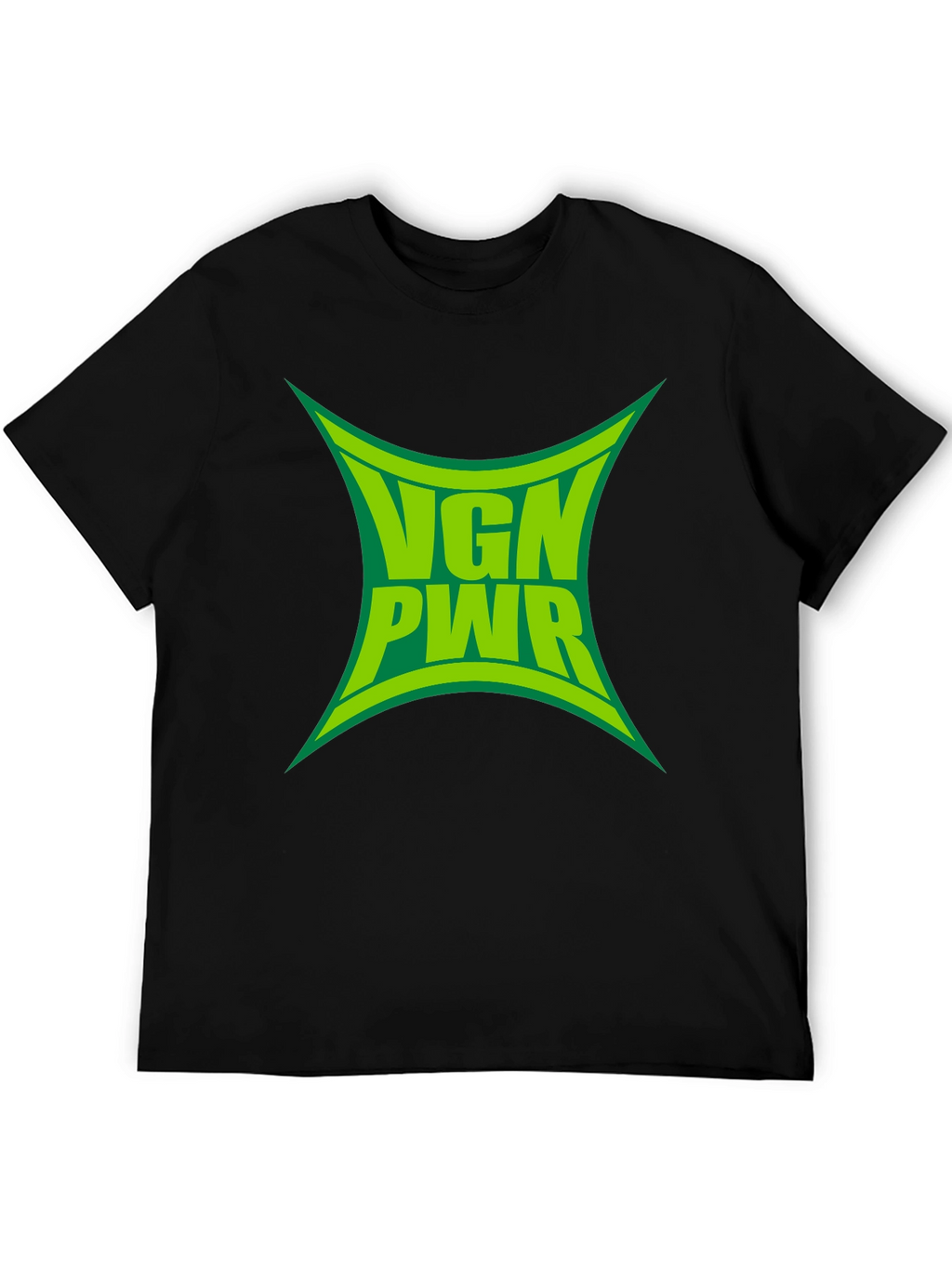 VGN PWR Graphic Tee - Vegan Power Black T-Shirt