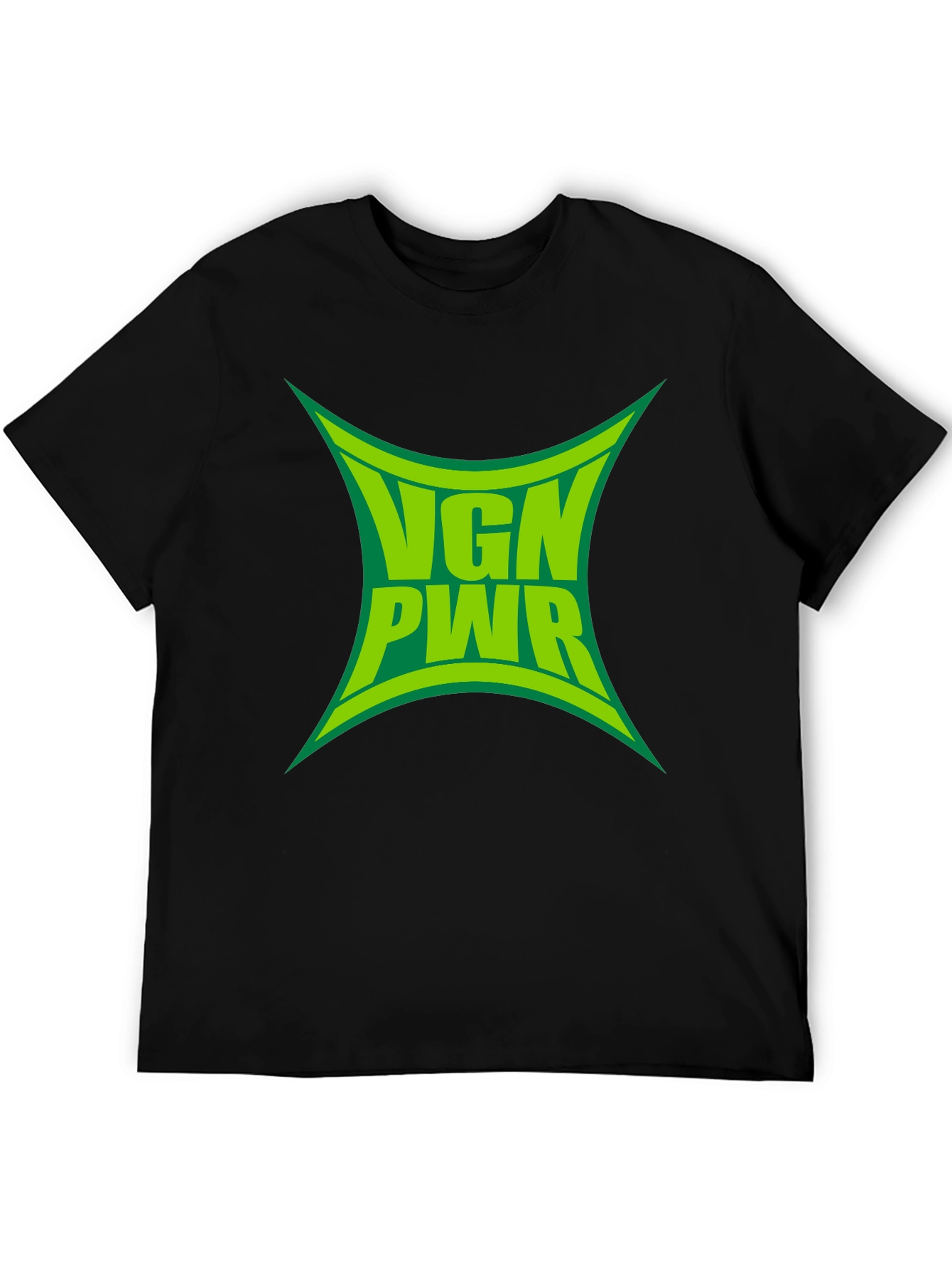 VGN PWR Graphic Tee - Vegan Power Black T-Shirt