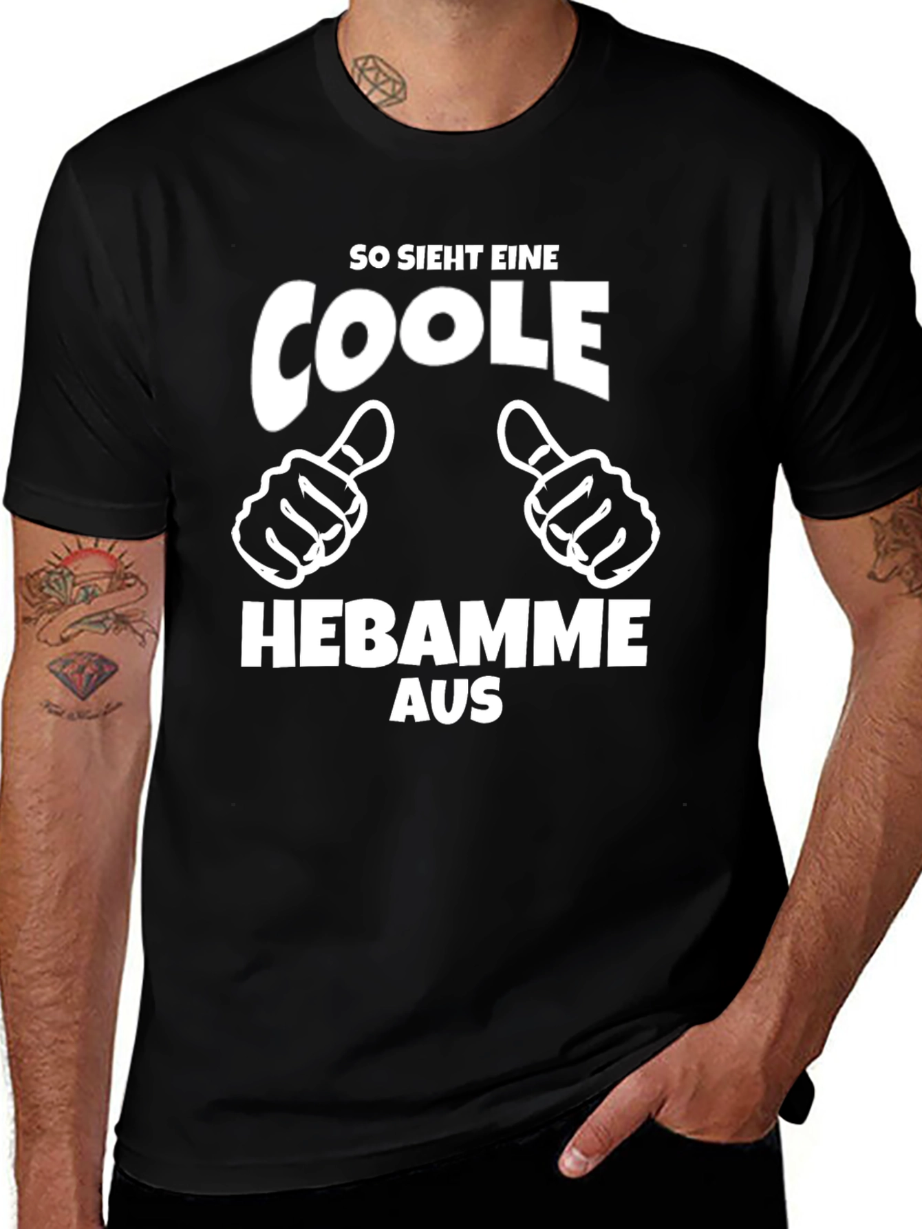 Cool Midwife T-Shirt - So Sieht Eine Coole Hebamme Aus