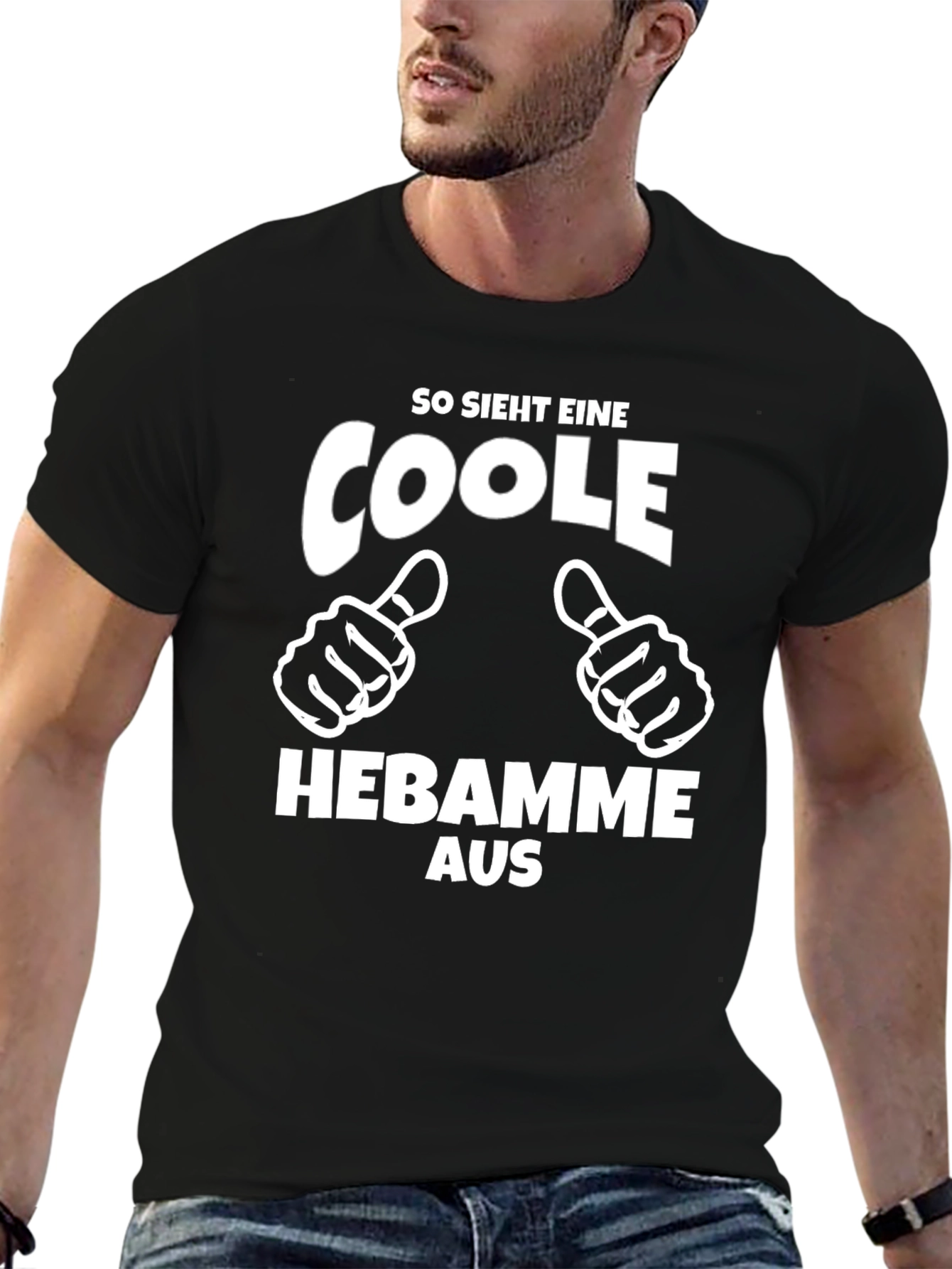 Cool Midwife T-Shirt - So Sieht Eine Coole Hebamme Aus
