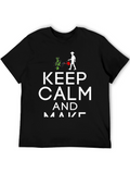 Keep Calm & Make T-Shirt | Gardener Gift