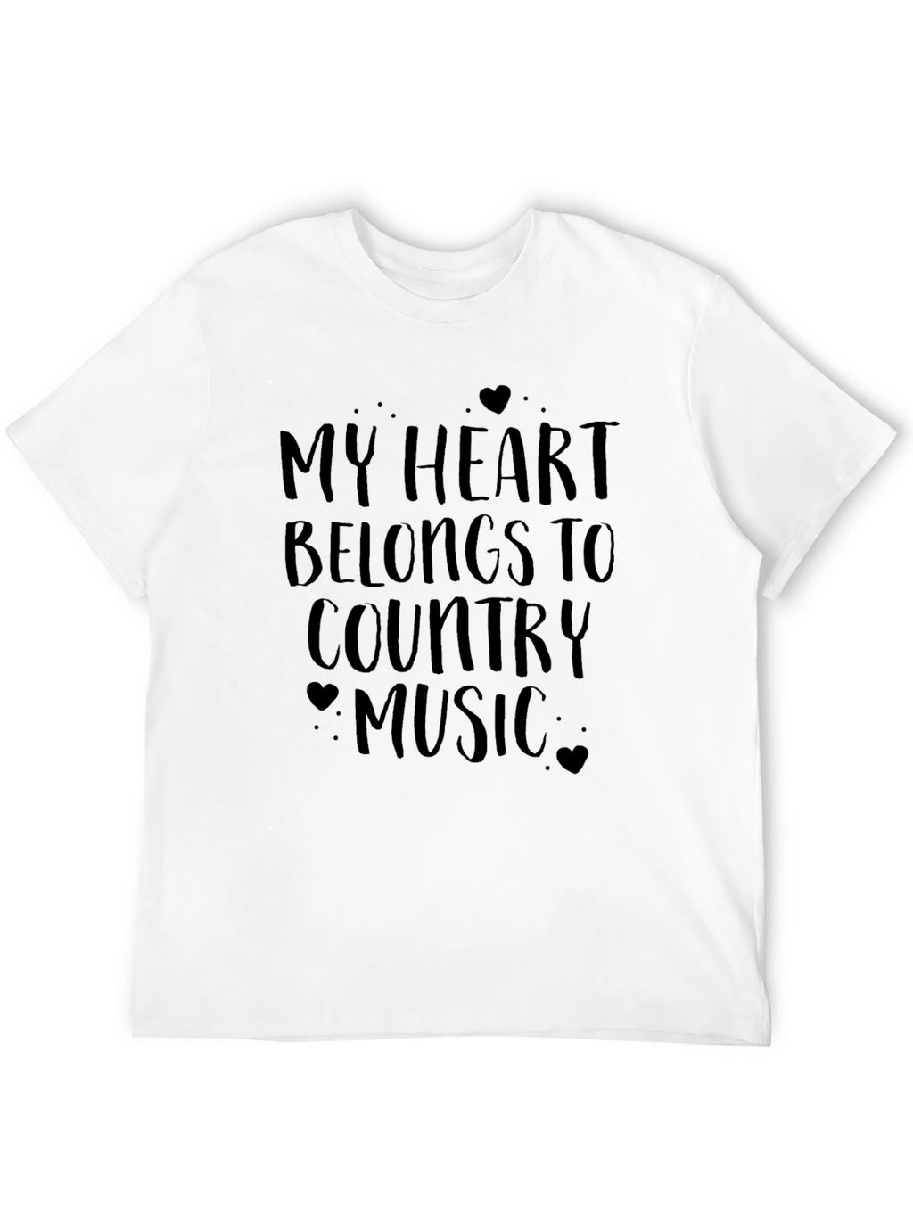 Country Music Heart Tee