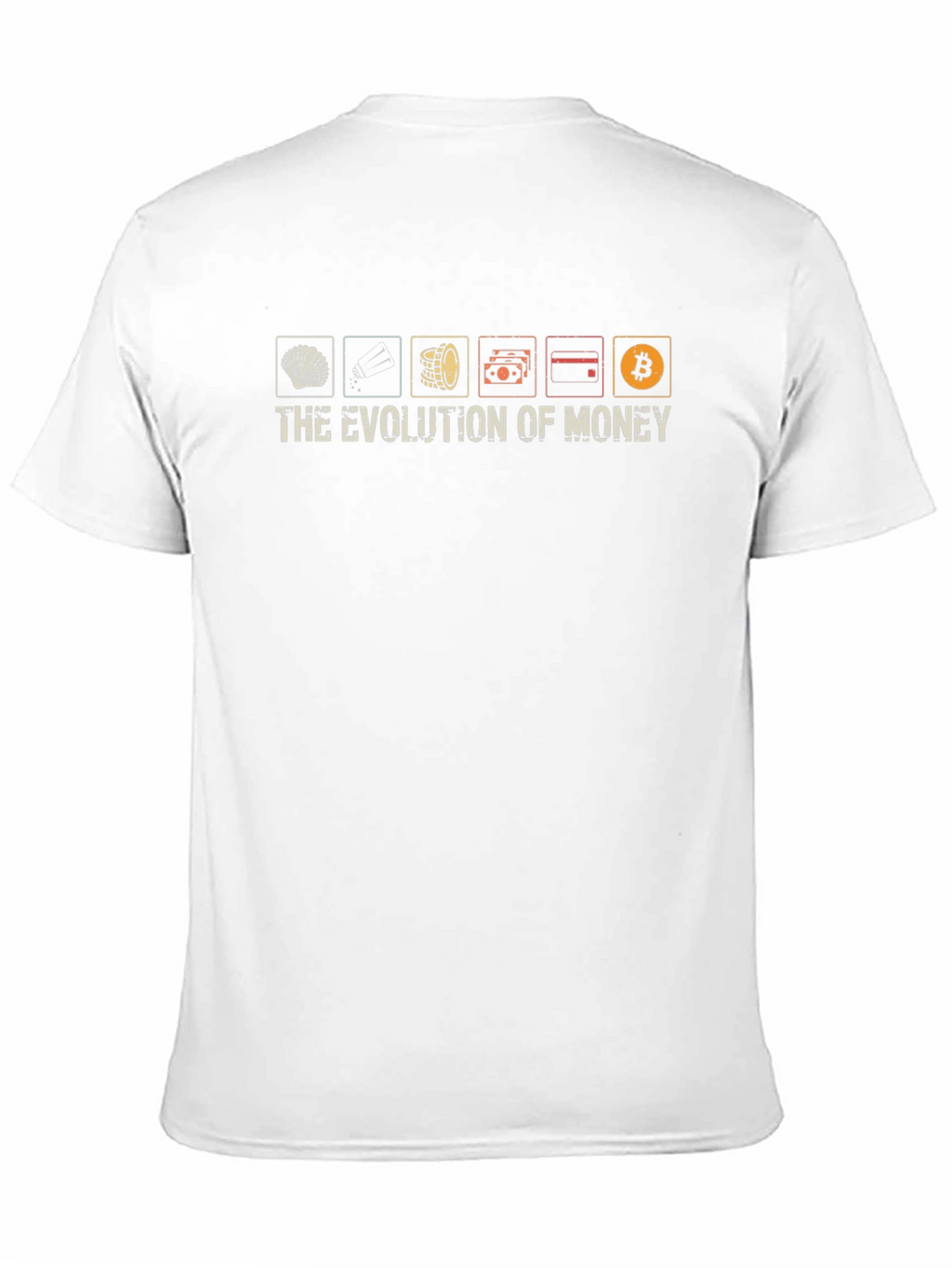 Evolution of Money Graphic Tee - Bitcoin Cryptocurrency