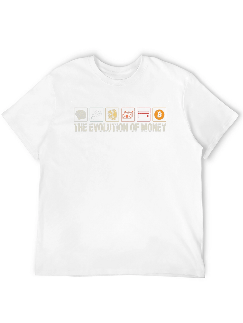 Evolution of Money Graphic Tee - Bitcoin Cryptocurrency