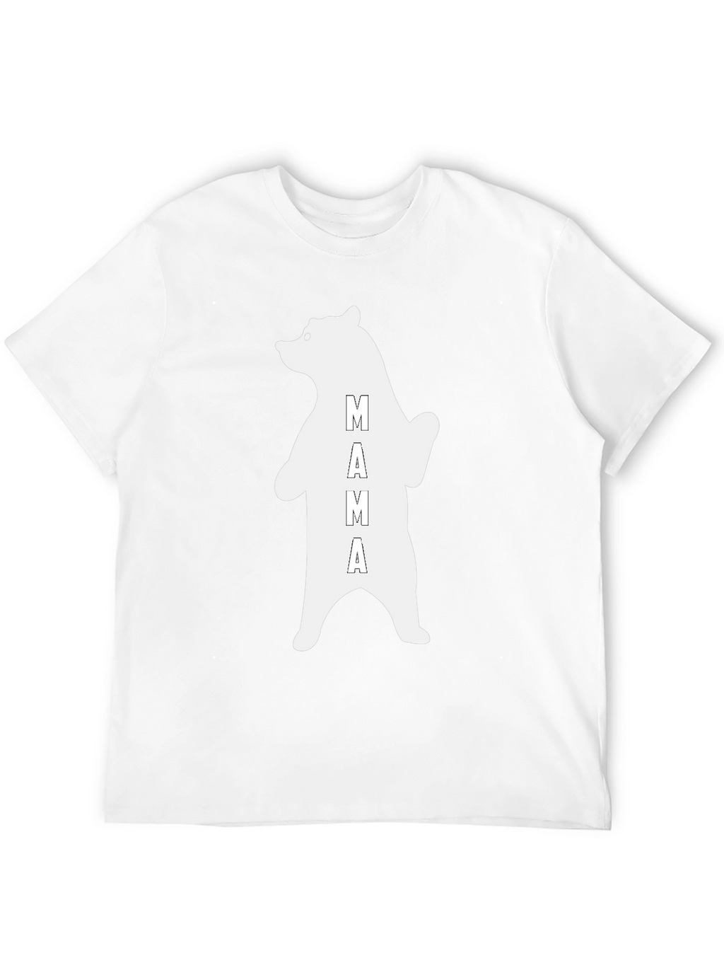 Mama Bear Graphic T-Shirt - Black