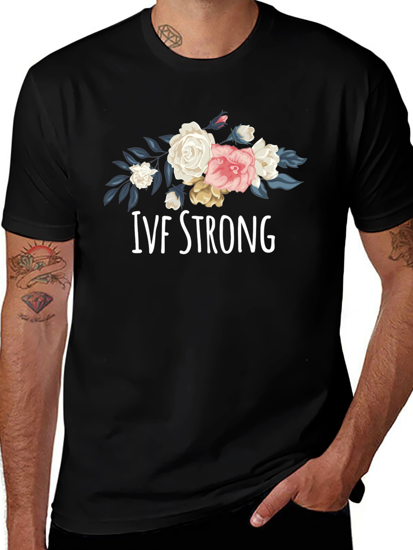 IVF Strong Floral T-Shirt