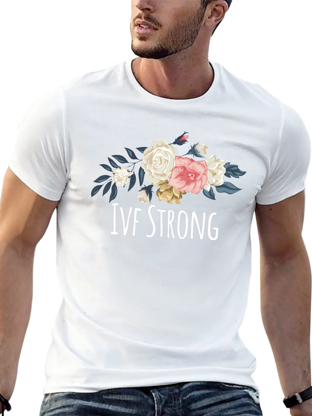 IVF Strong Floral T-Shirt