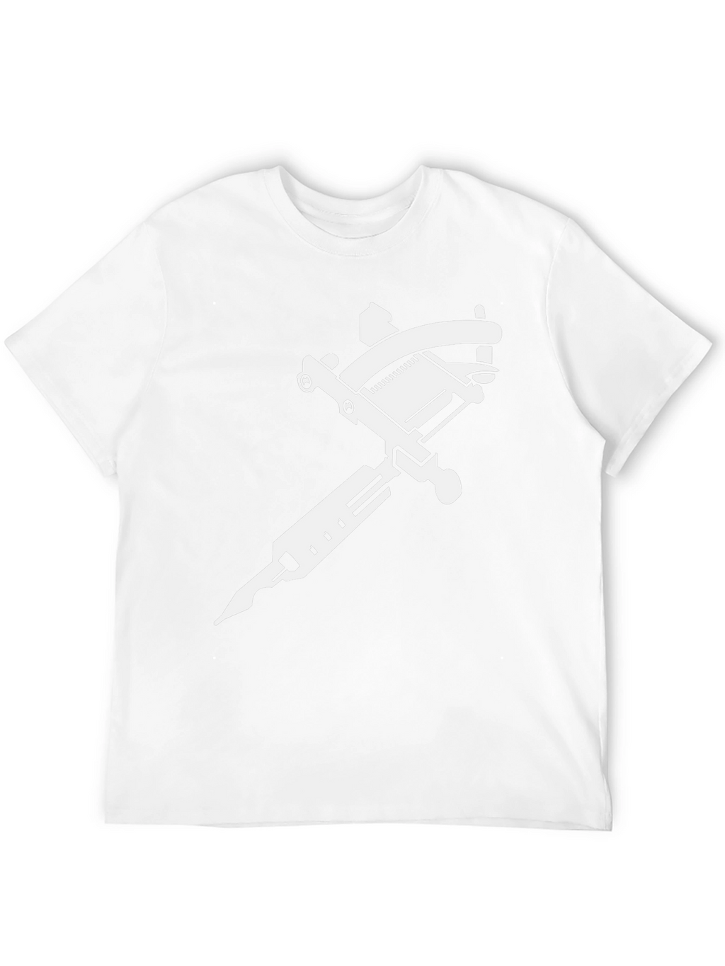 Black Tattoo Machine Graphic T-Shirt
