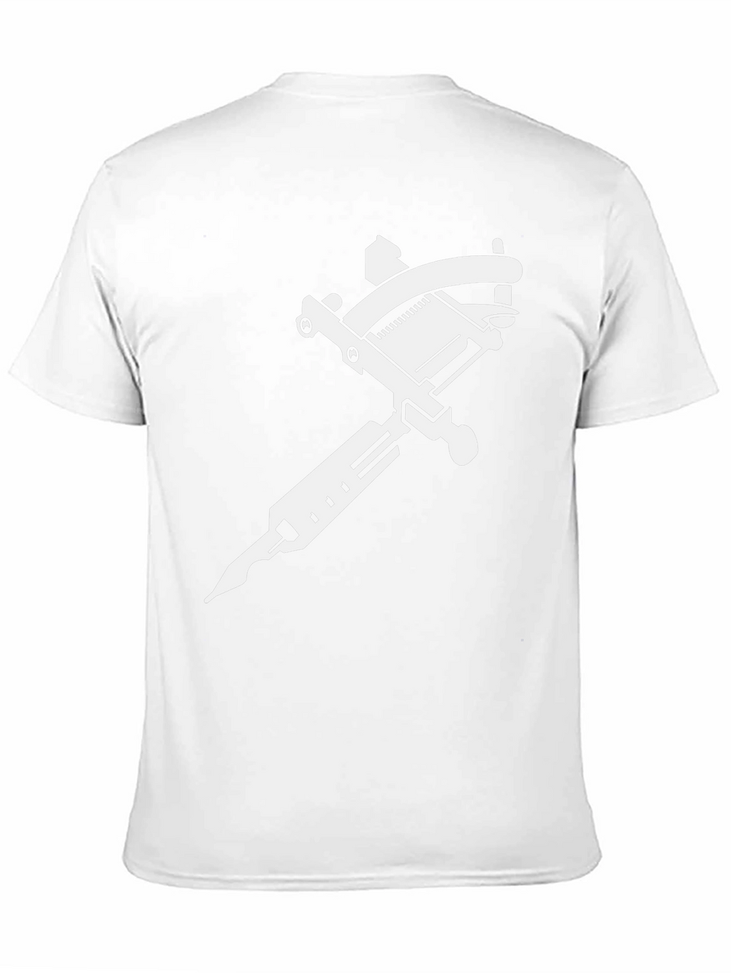 Black Tattoo Machine Graphic T-Shirt