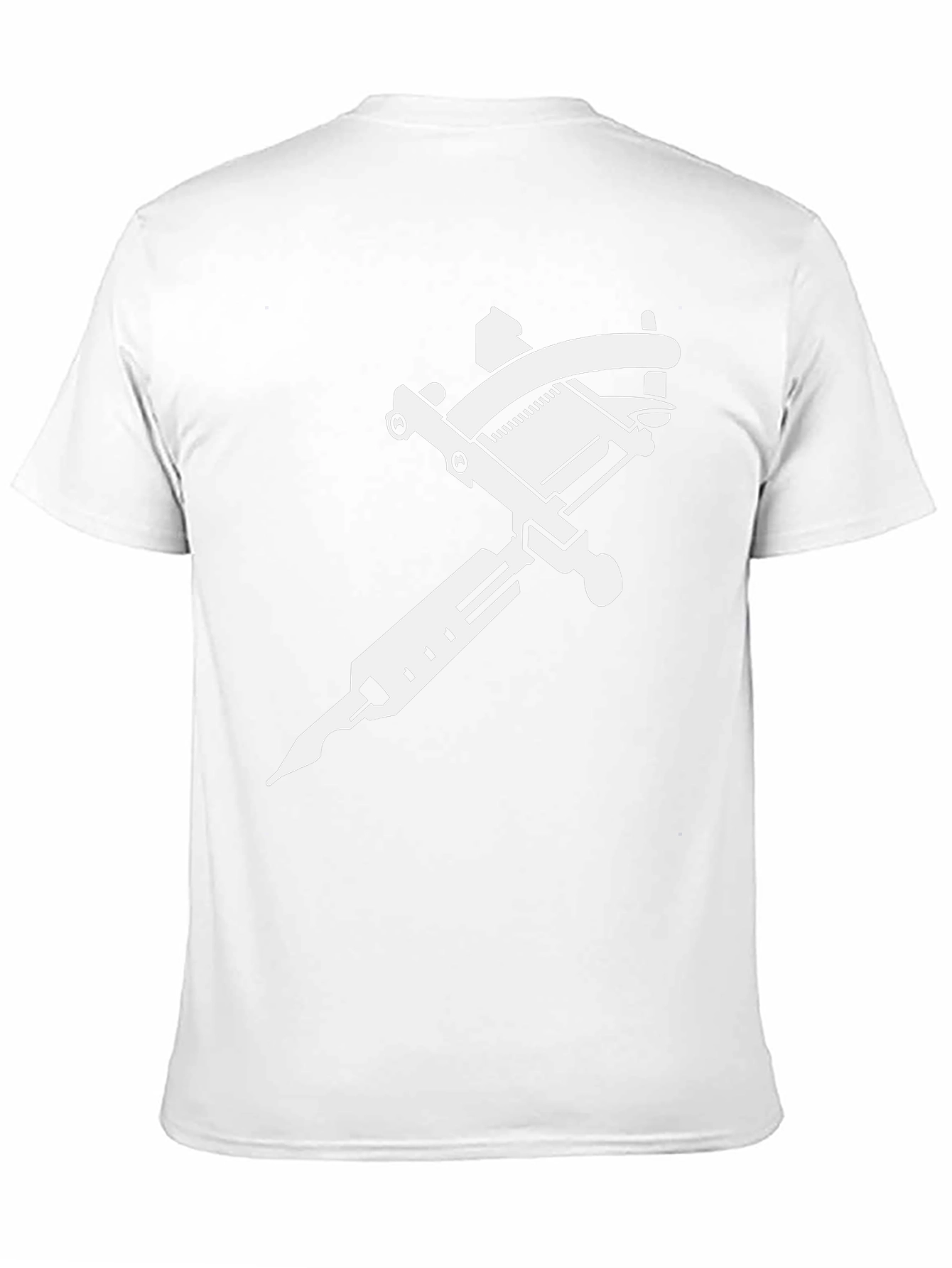 Black Tattoo Machine Graphic T-Shirt