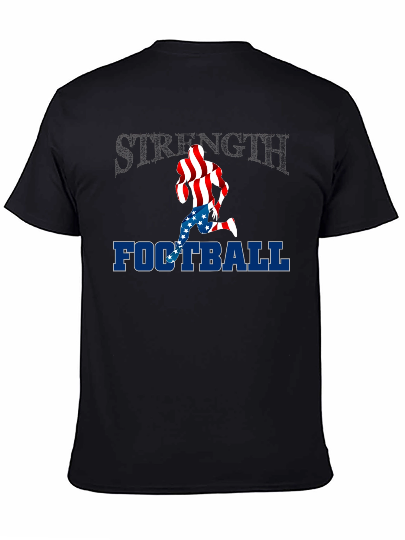 Strength Football Patriotic T-Shirt