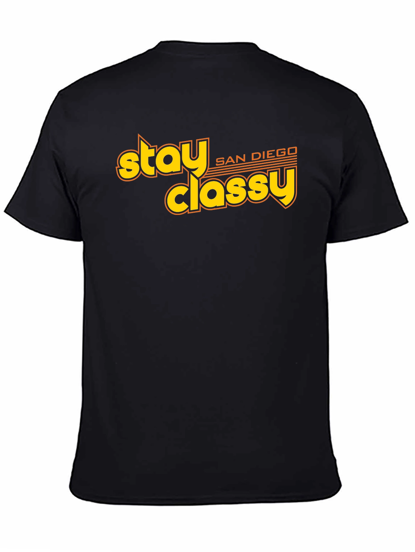 Stay Classy San Diego T-Shirt - Black