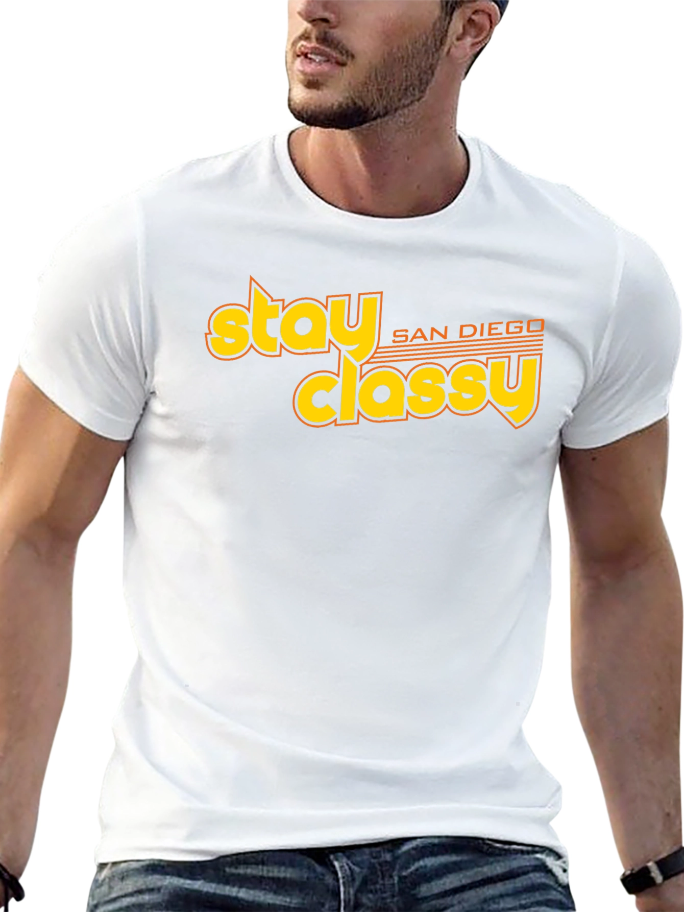 Stay Classy San Diego T-Shirt - Black