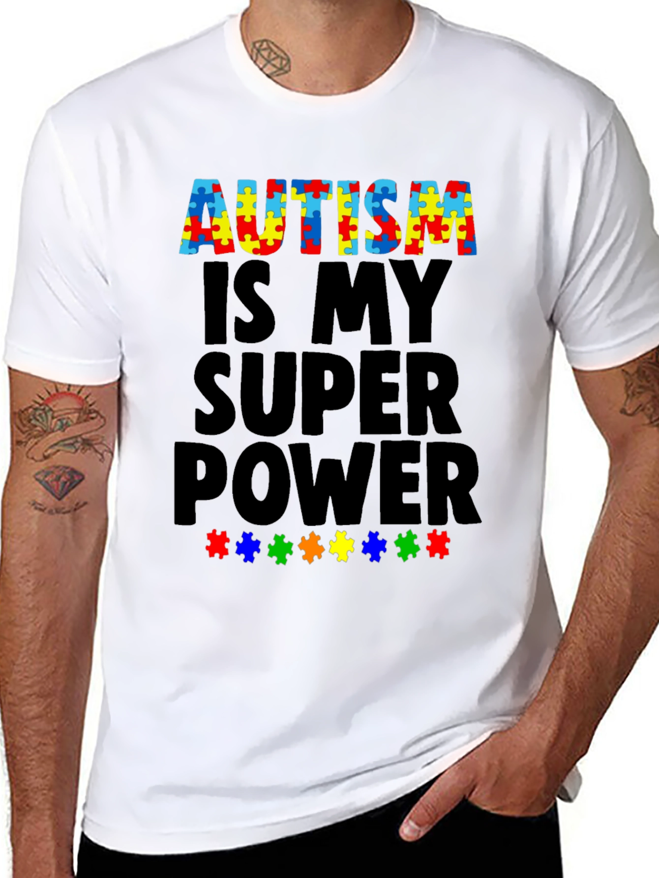 Autism Awareness T-Shirt - Superpower Tee