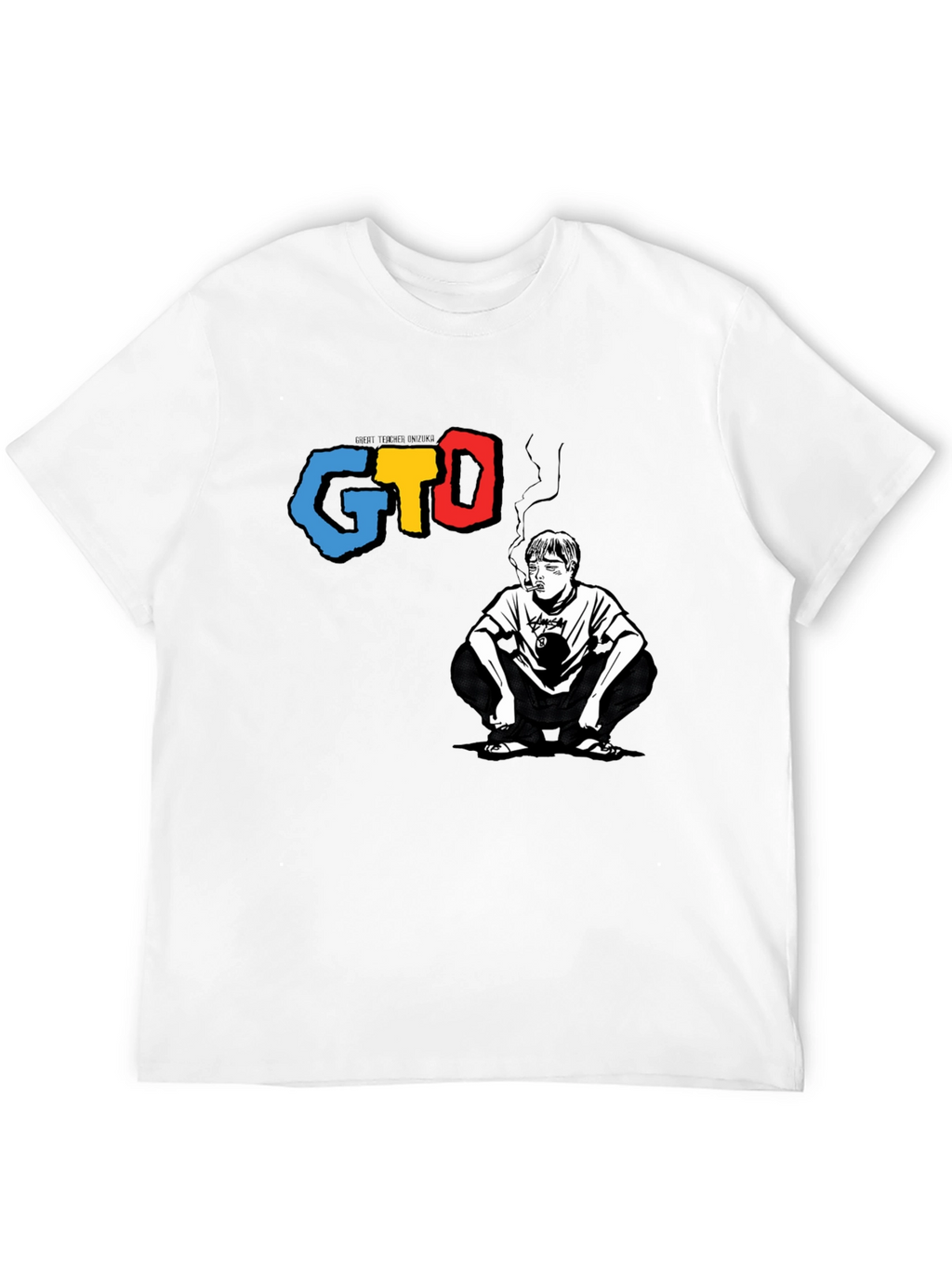GTO Graphic Tee - Smoking Man Design