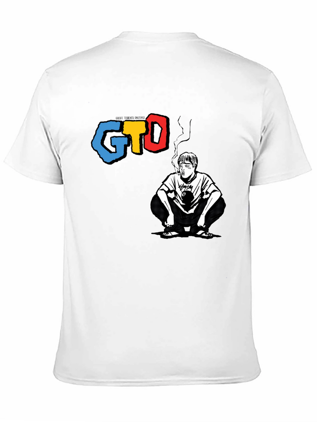 GTO Graphic Tee - Smoking Man Design