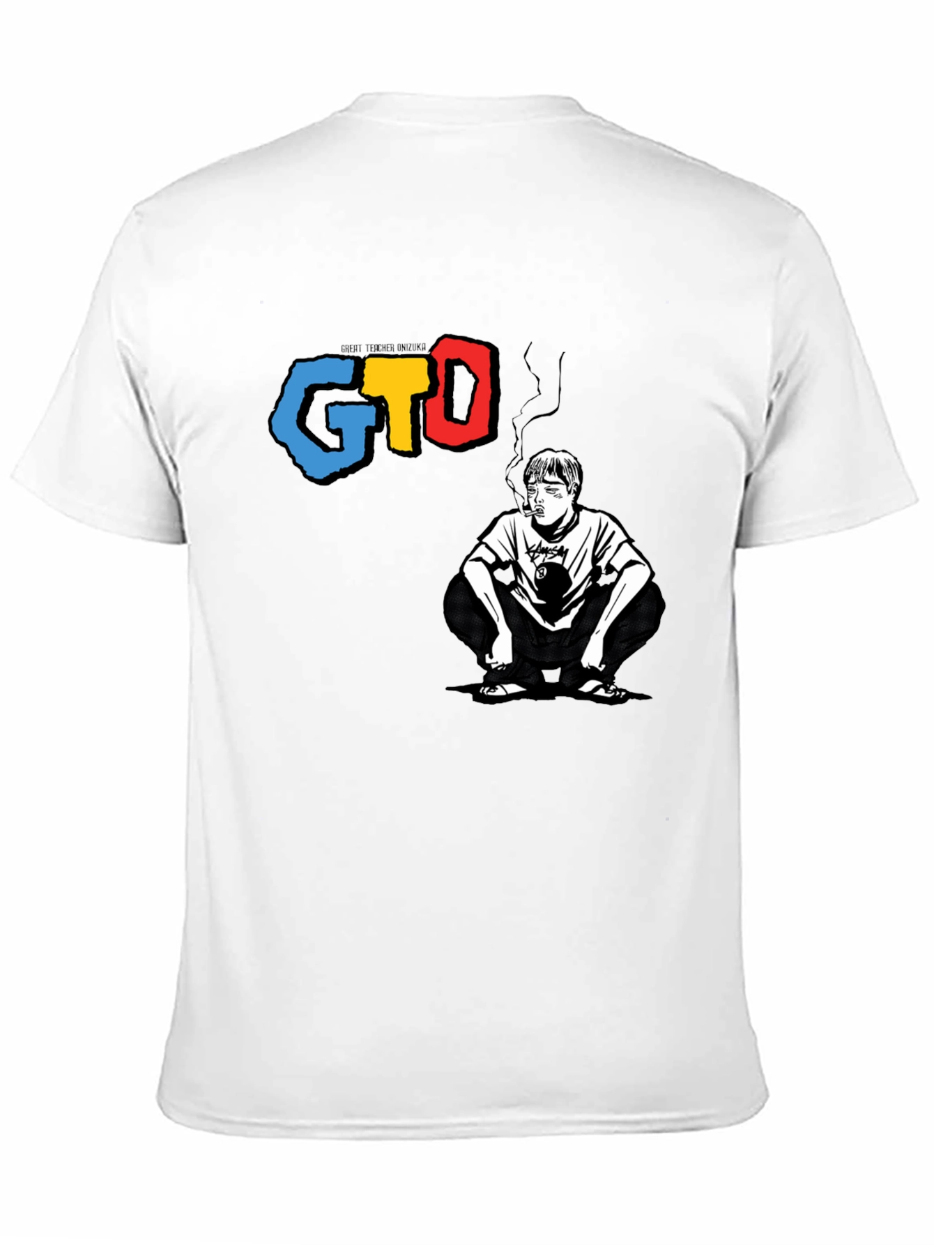 GTO Graphic Tee - Smoking Man Design