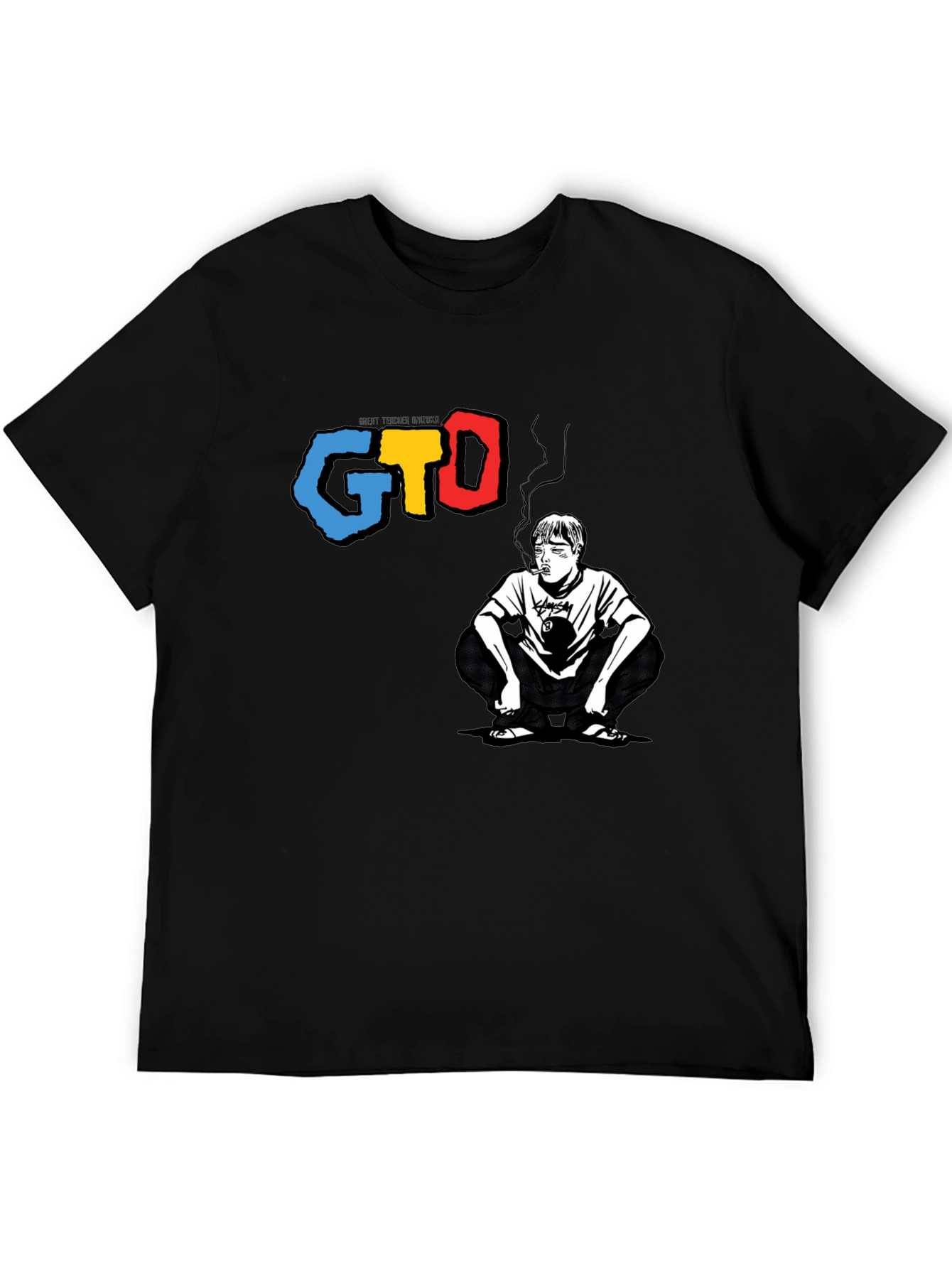 GTO Graphic Tee - Smoking Man Design