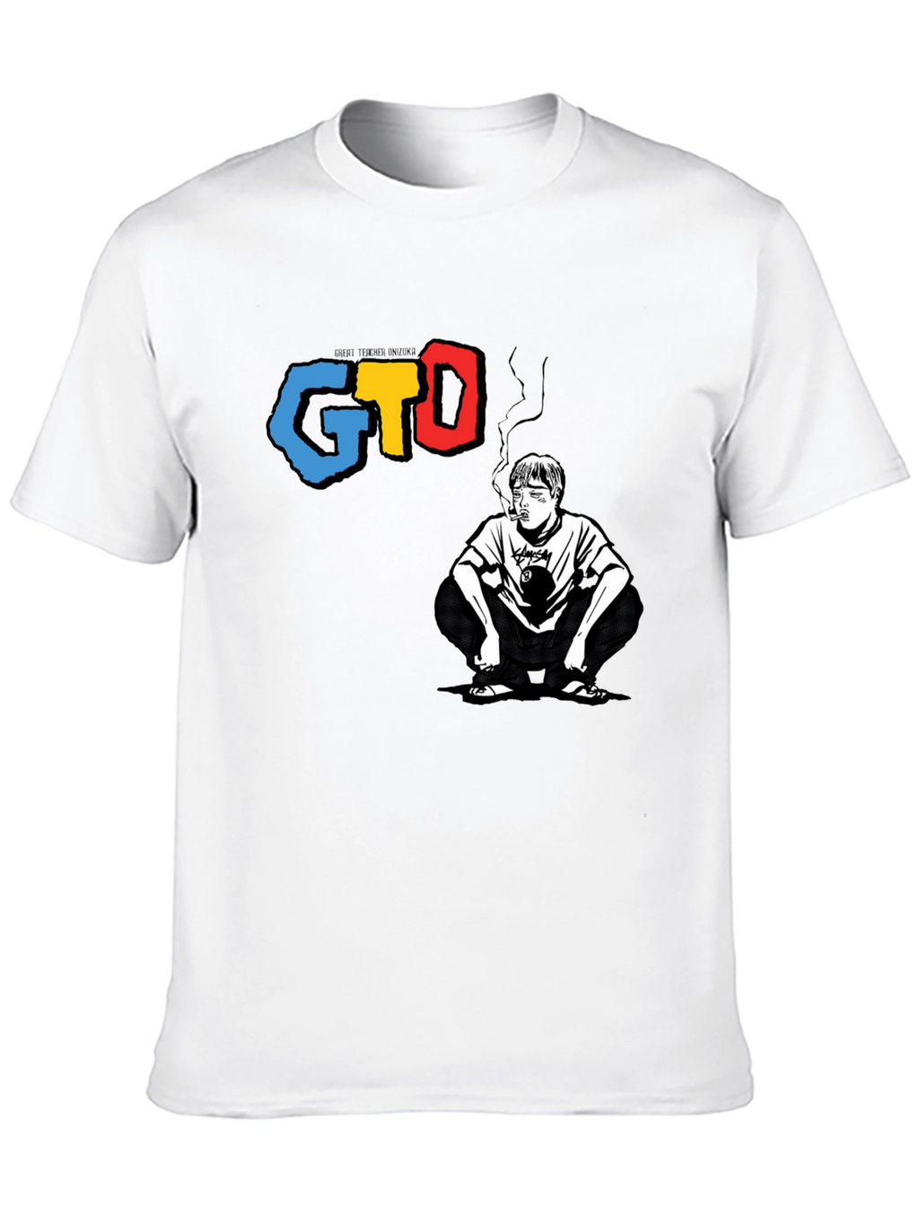 GTO Graphic Tee - Smoking Man Design