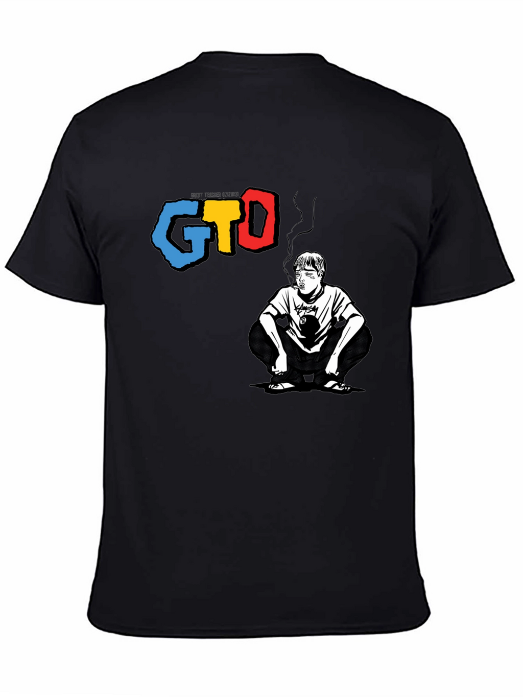 GTO Graphic Tee - Smoking Man Design