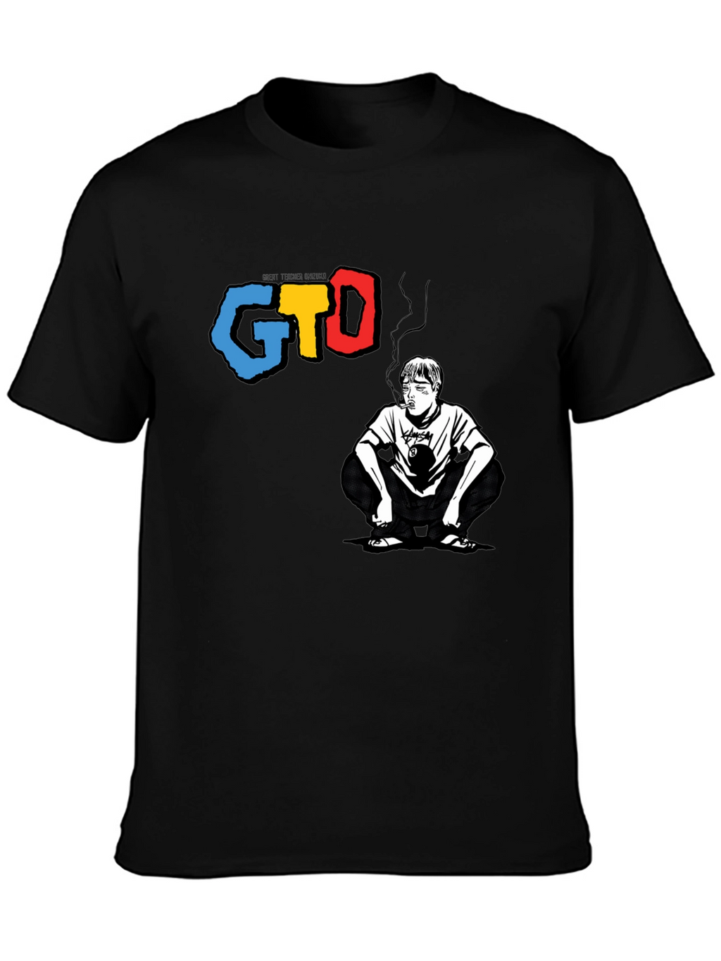 GTO Graphic Tee - Smoking Man Design
