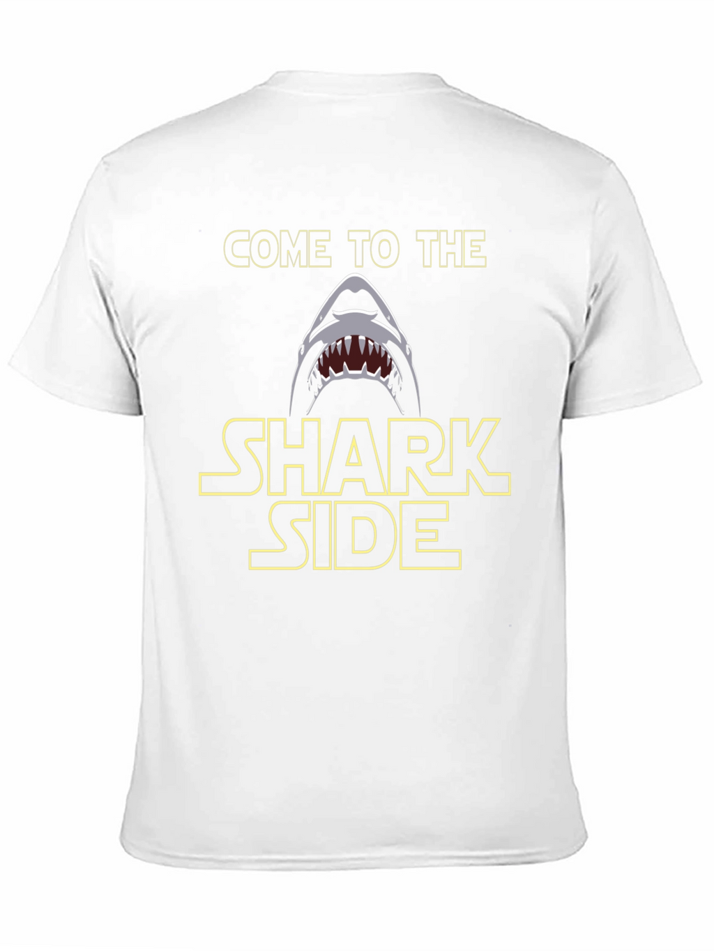 Shark Side Mens T-Shirt - Dark Humor Tee