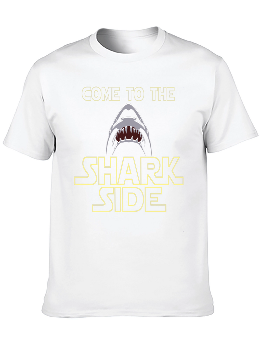 Shark Side Mens T-Shirt - Dark Humor Tee