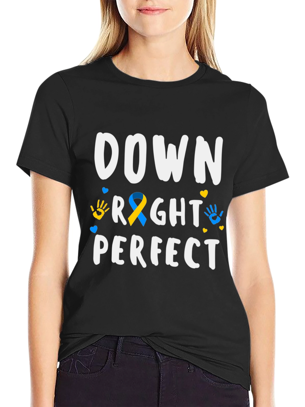 Down Right Perfect T-Shirt - Down Syndrome Awareness