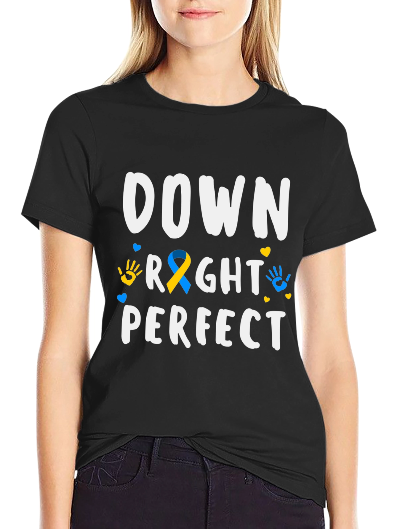 Down Right Perfect T-Shirt - Down Syndrome Awareness