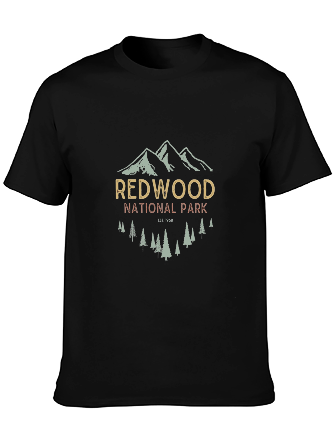 Redwood National Park Graphic Tee - Vintage Style