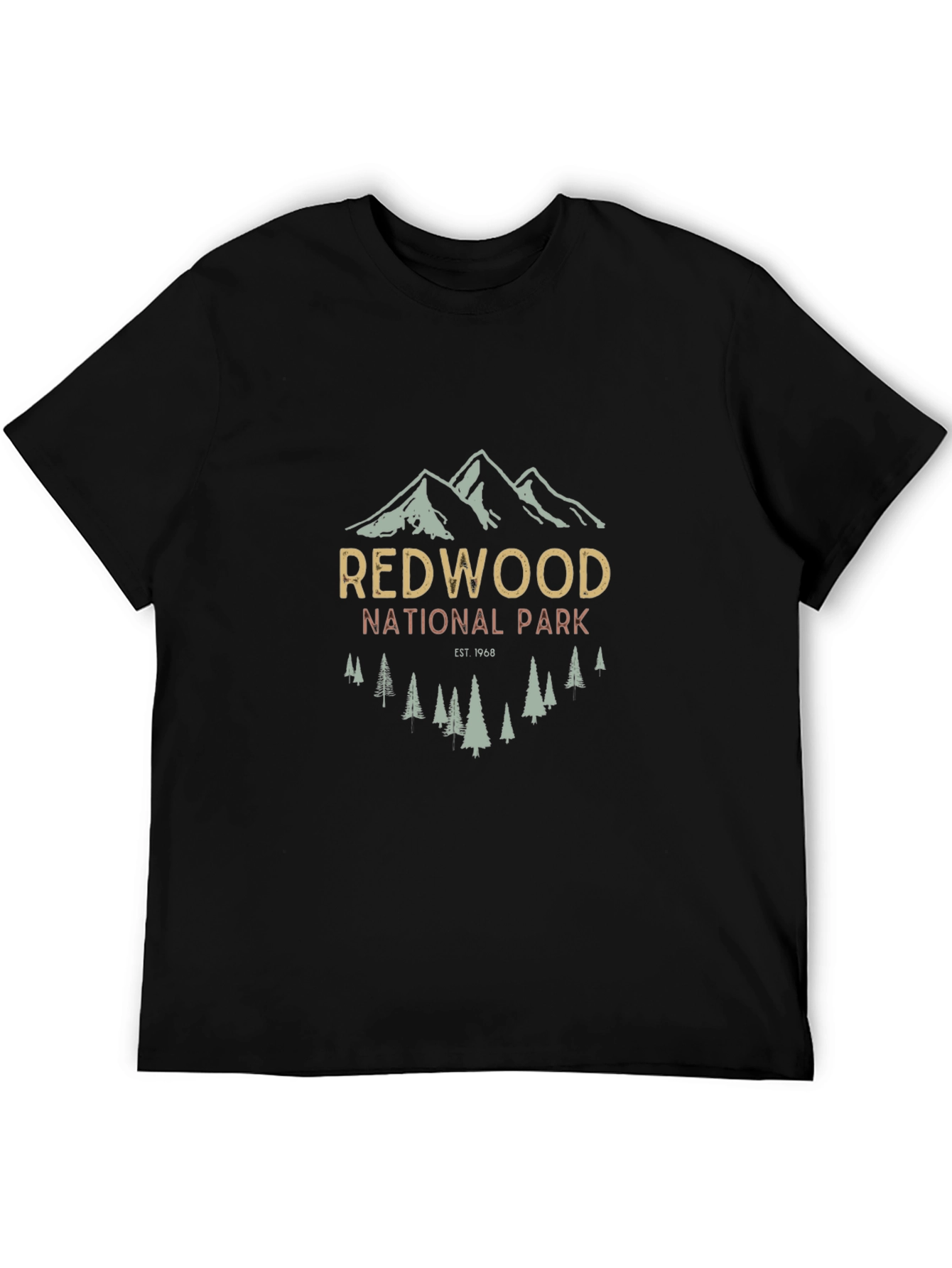 Redwood National Park Graphic Tee - Vintage Style