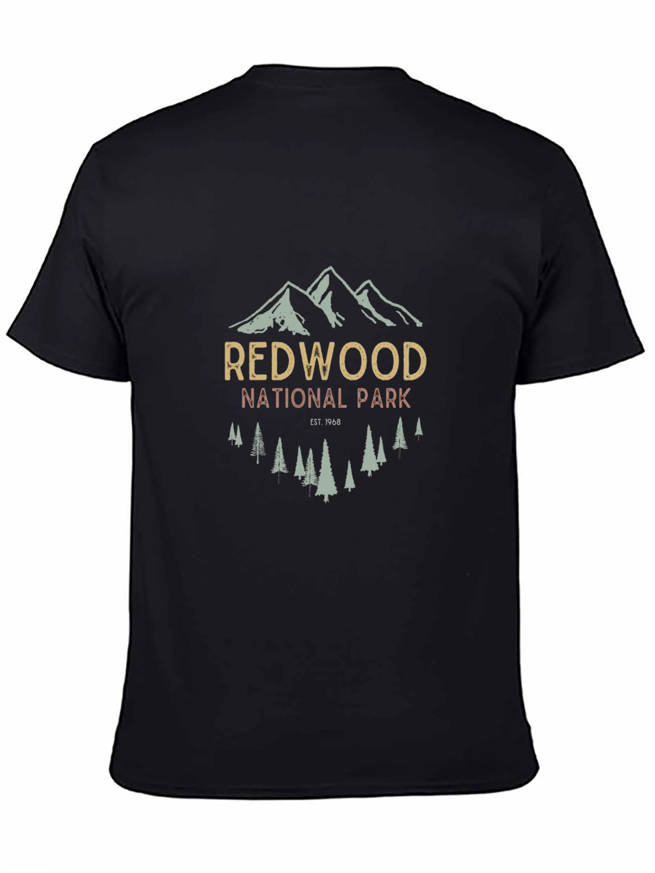 Redwood National Park Graphic Tee - Vintage Style