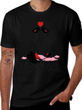 Love and Freedom Graphic T-Shirt