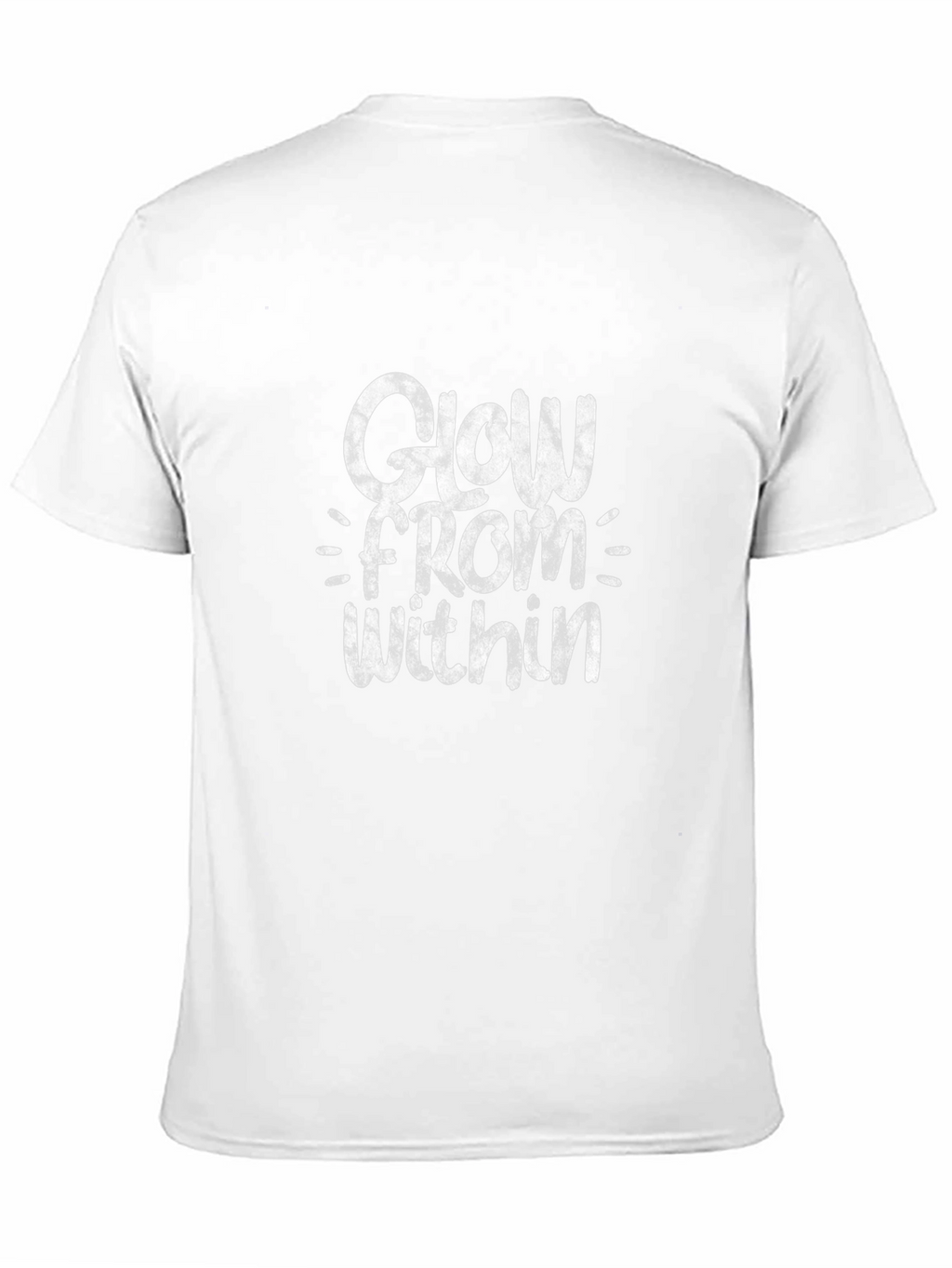 Glow From Within Black Graphic Tee