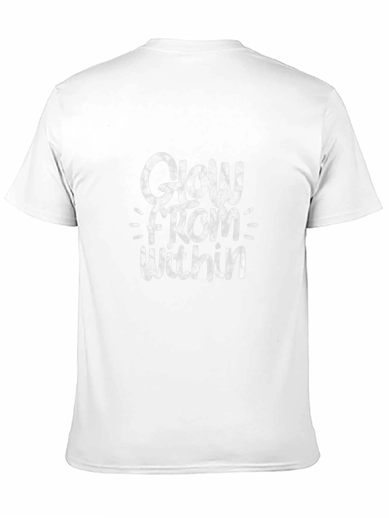 Glow From Within Black Graphic Tee