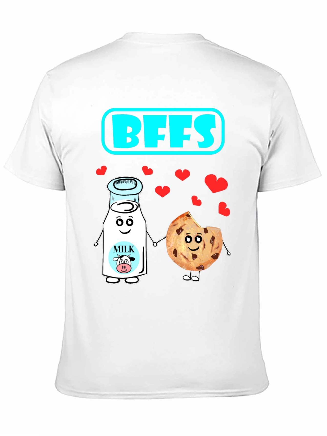 BFFs Milk and Cookie Graphic Tee