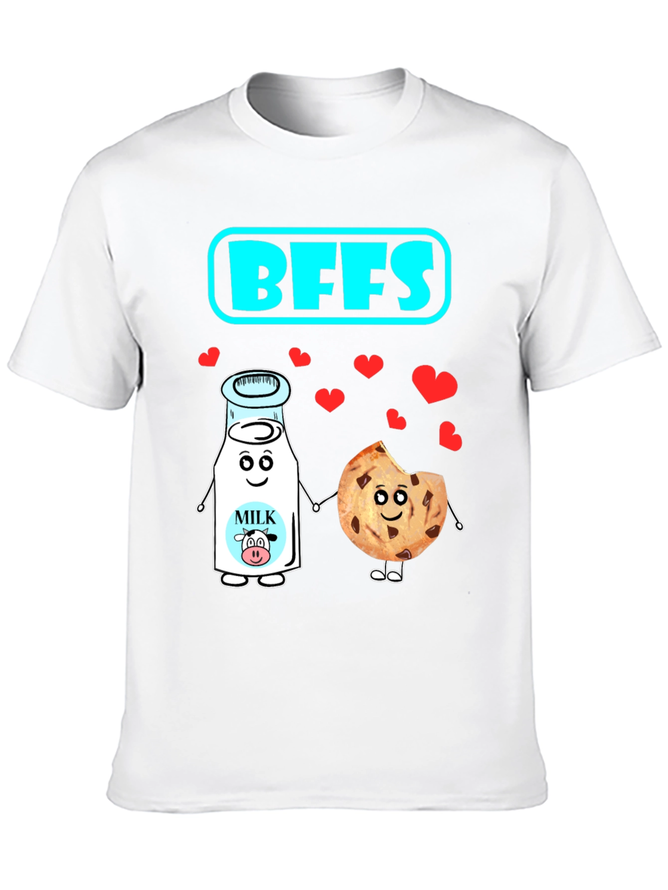 BFFs Milk and Cookie Graphic Tee