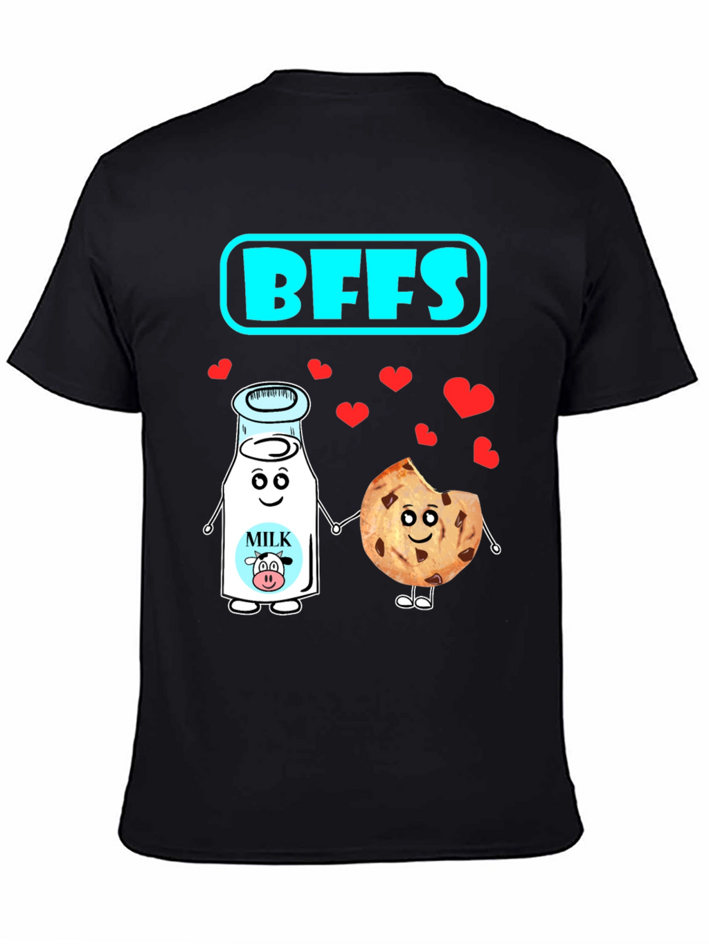 BFFs Milk and Cookie Graphic Tee