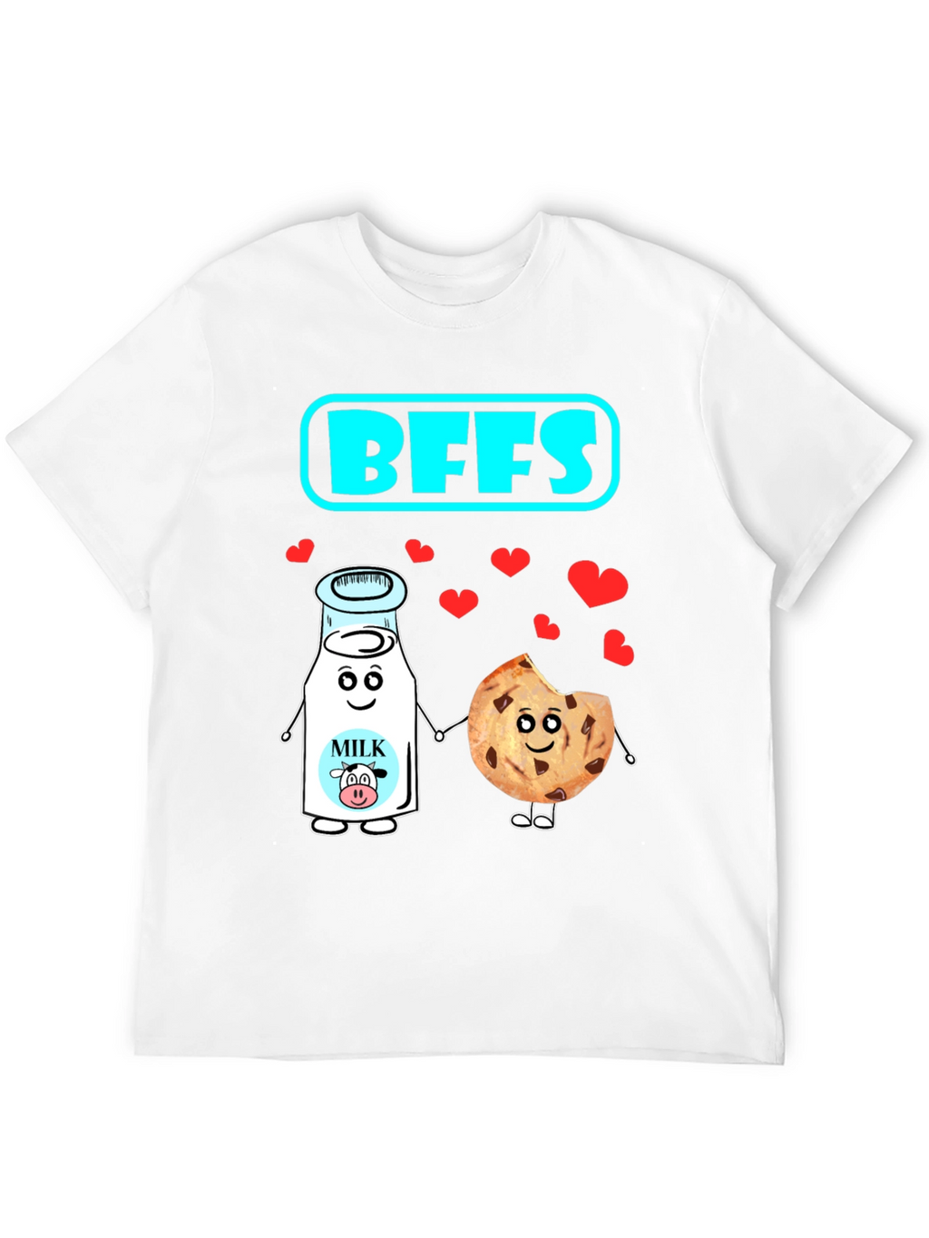 BFFs Milk and Cookie Graphic Tee