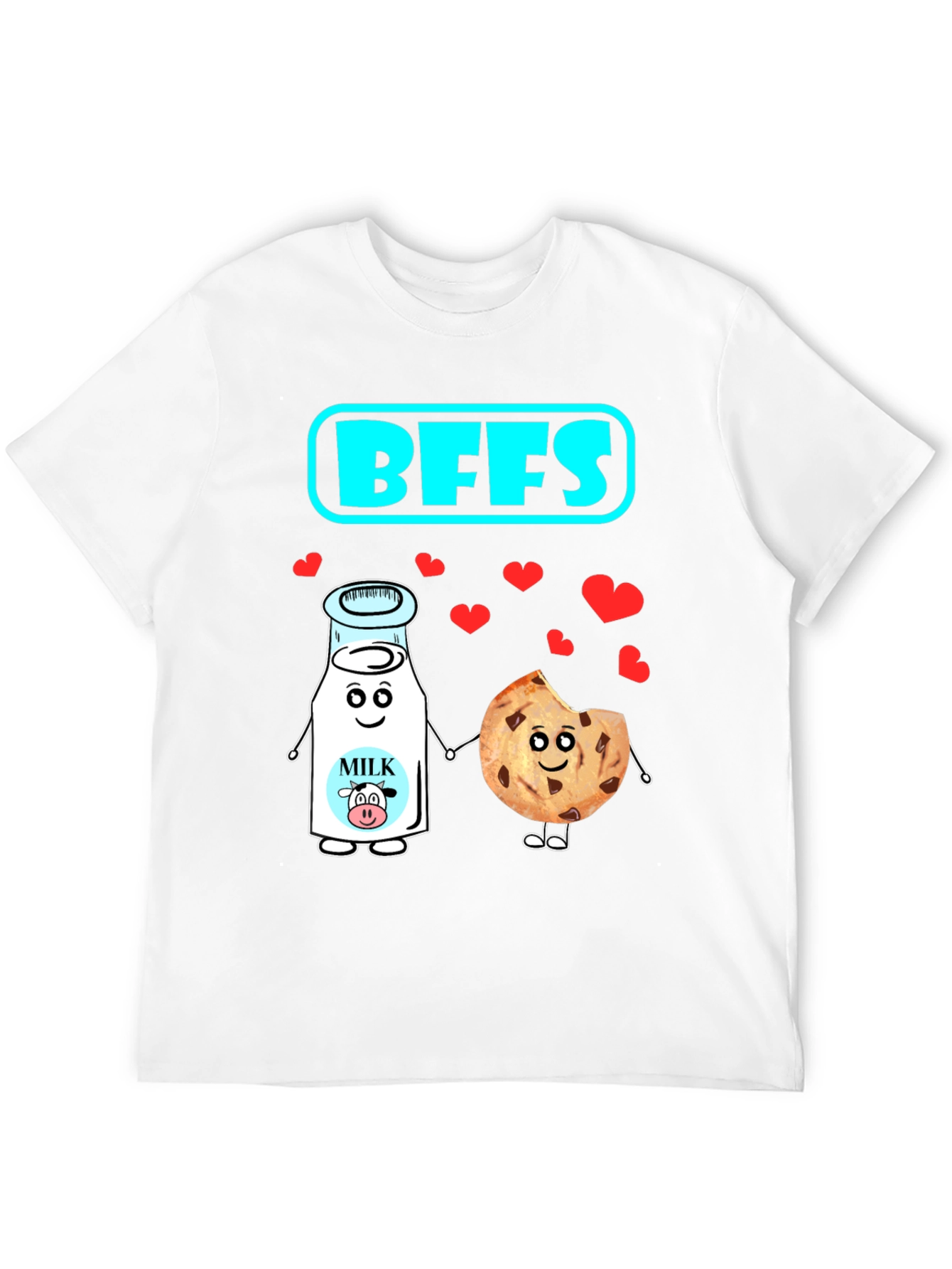 BFFs Milk and Cookie Graphic Tee
