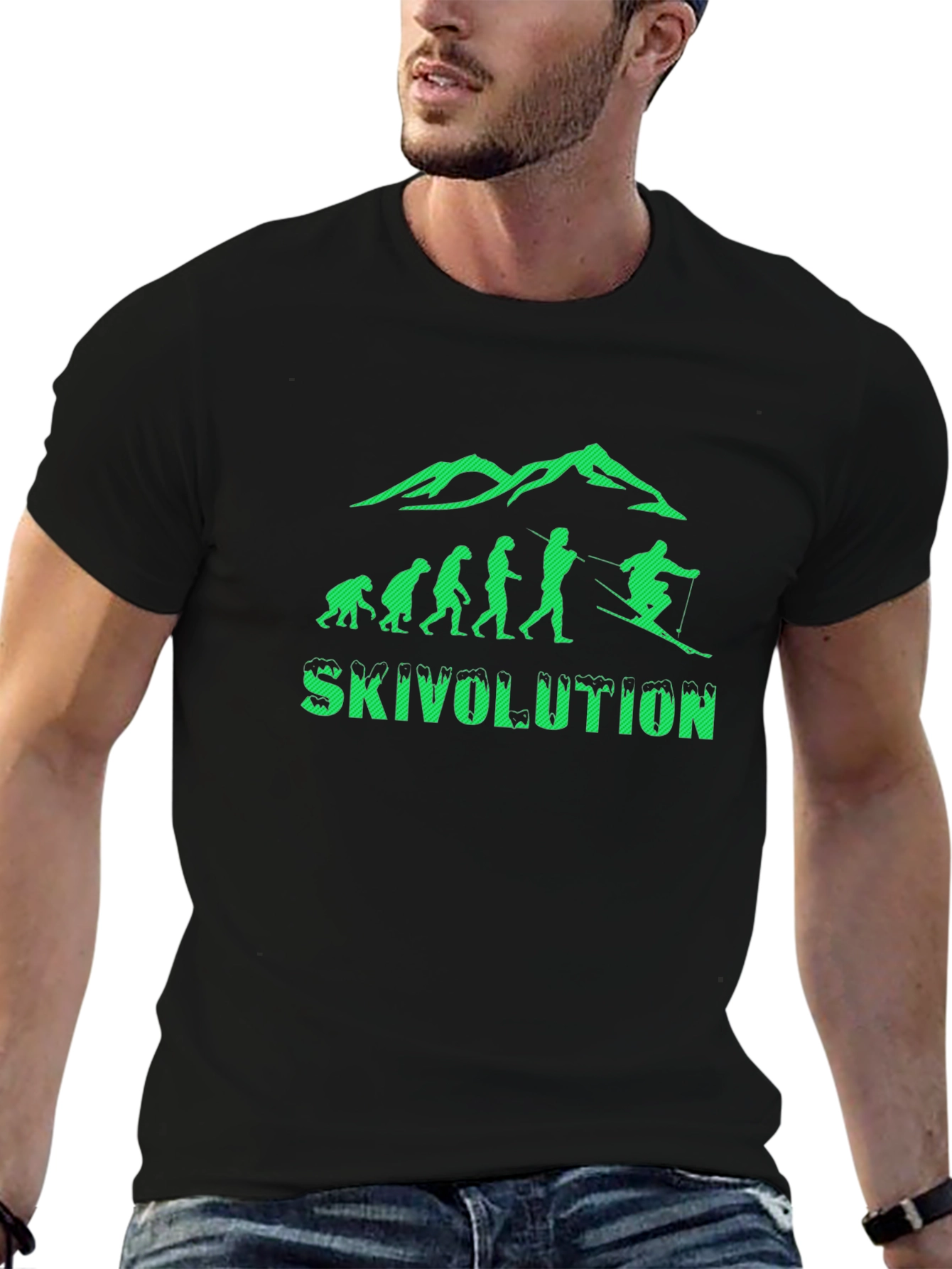 Ski Evolution Graphic Tee - Skivolution T-Shirt