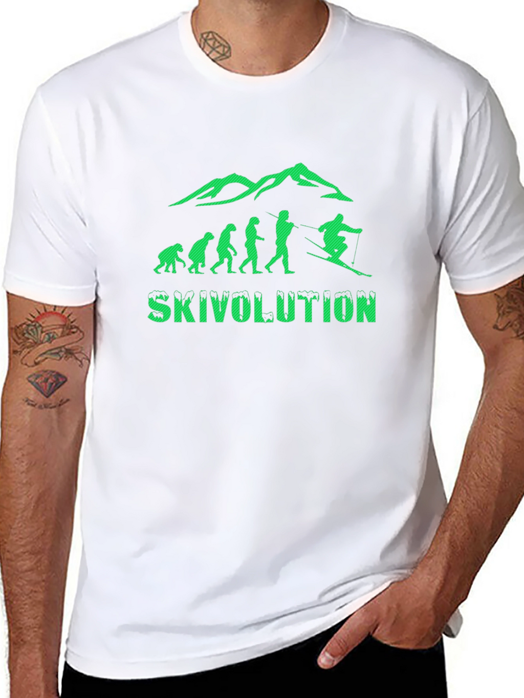 Ski Evolution Graphic Tee - Skivolution T-Shirt