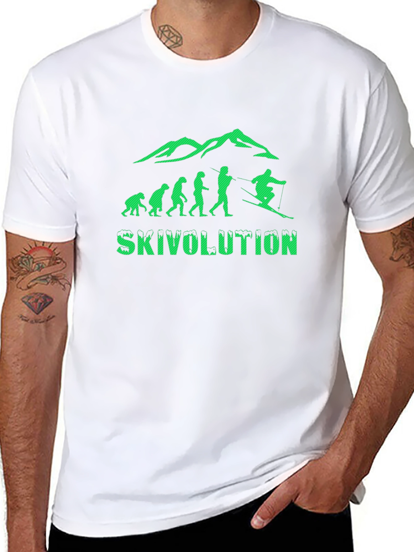 Ski Evolution Graphic Tee - Skivolution T-Shirt