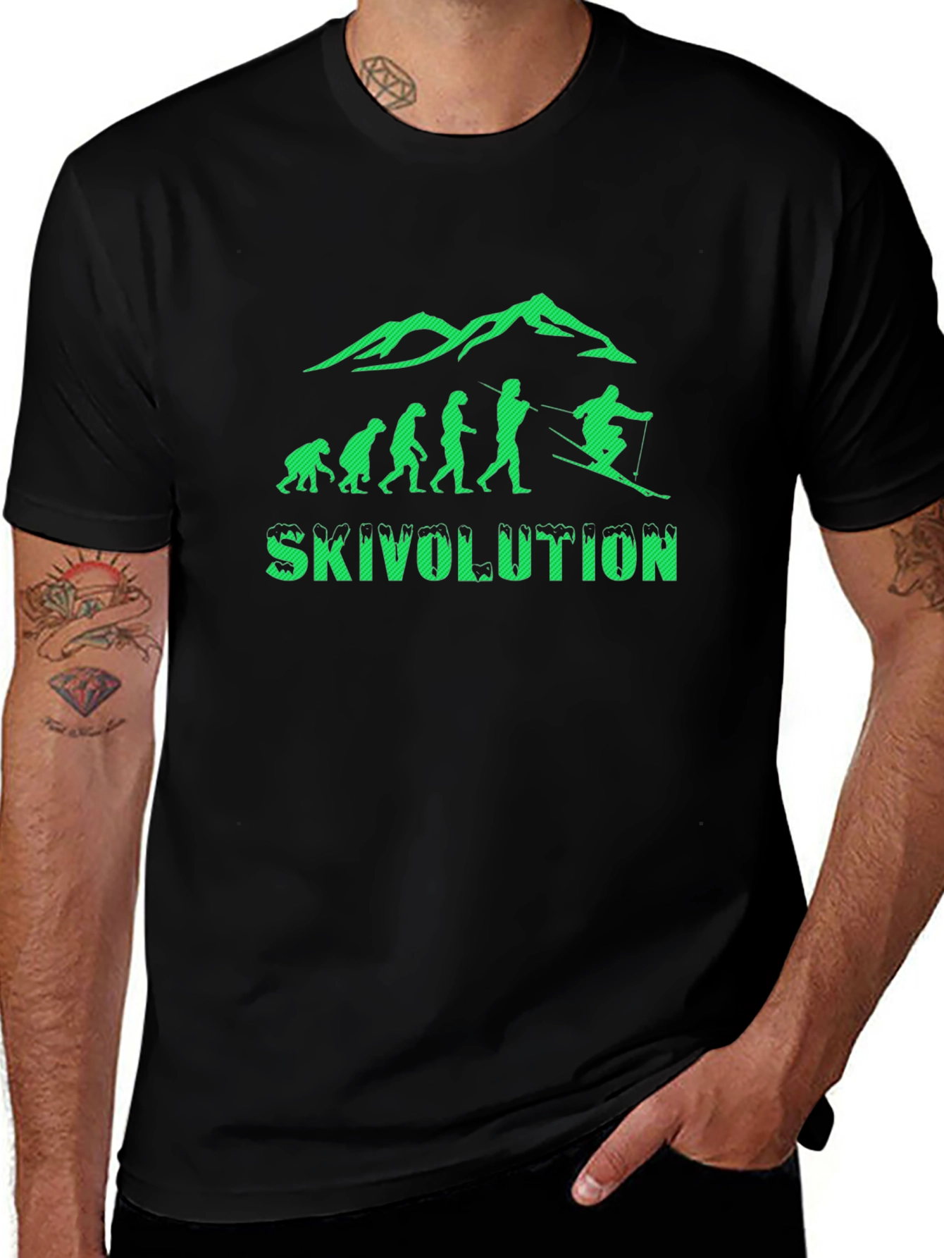 Ski Evolution Graphic Tee - Skivolution T-Shirt