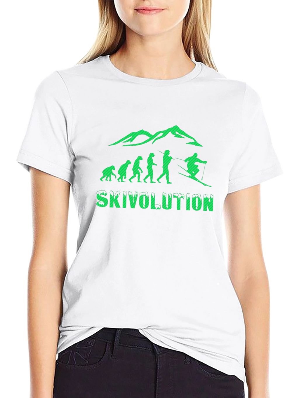 Ski Evolution Graphic Tee - Skivolution T-Shirt