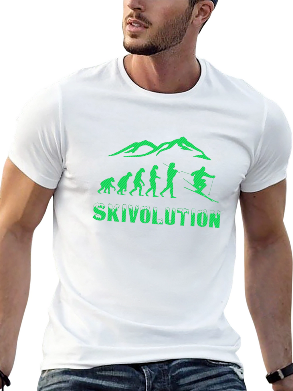 Ski Evolution Graphic Tee - Skivolution T-Shirt