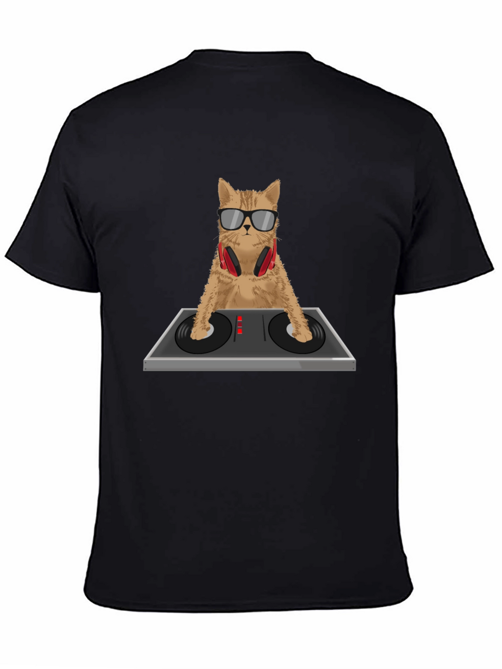DJ Cat T-Shirt - Cool Cat Lover Tee