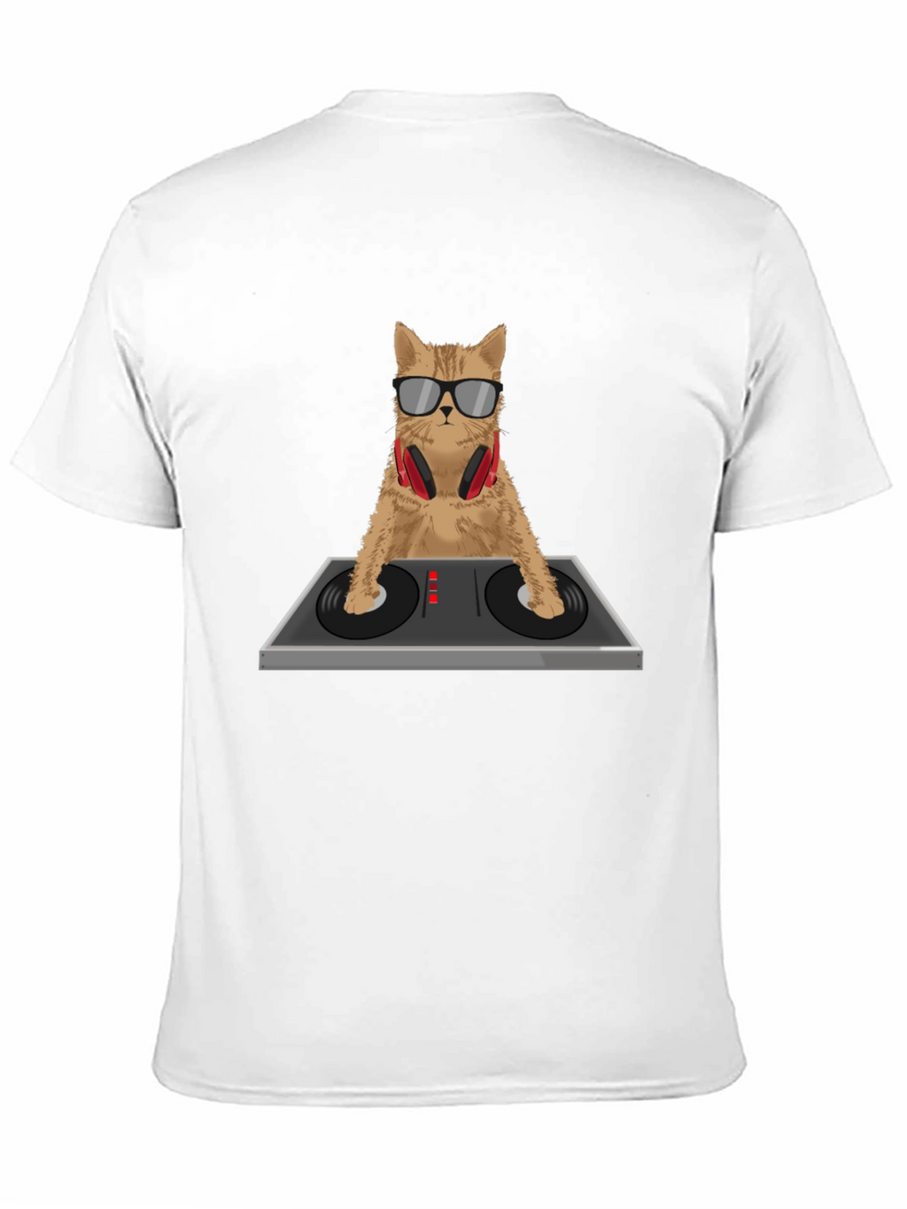 DJ Cat T-Shirt - Cool Cat Lover Tee