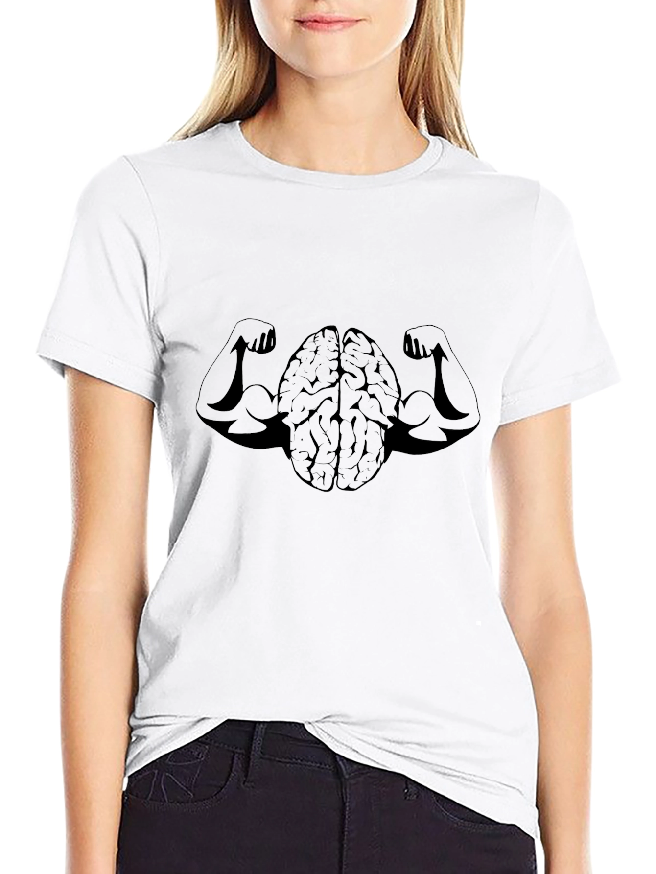 Strong Brain T-Shirt - Intellectual Power!