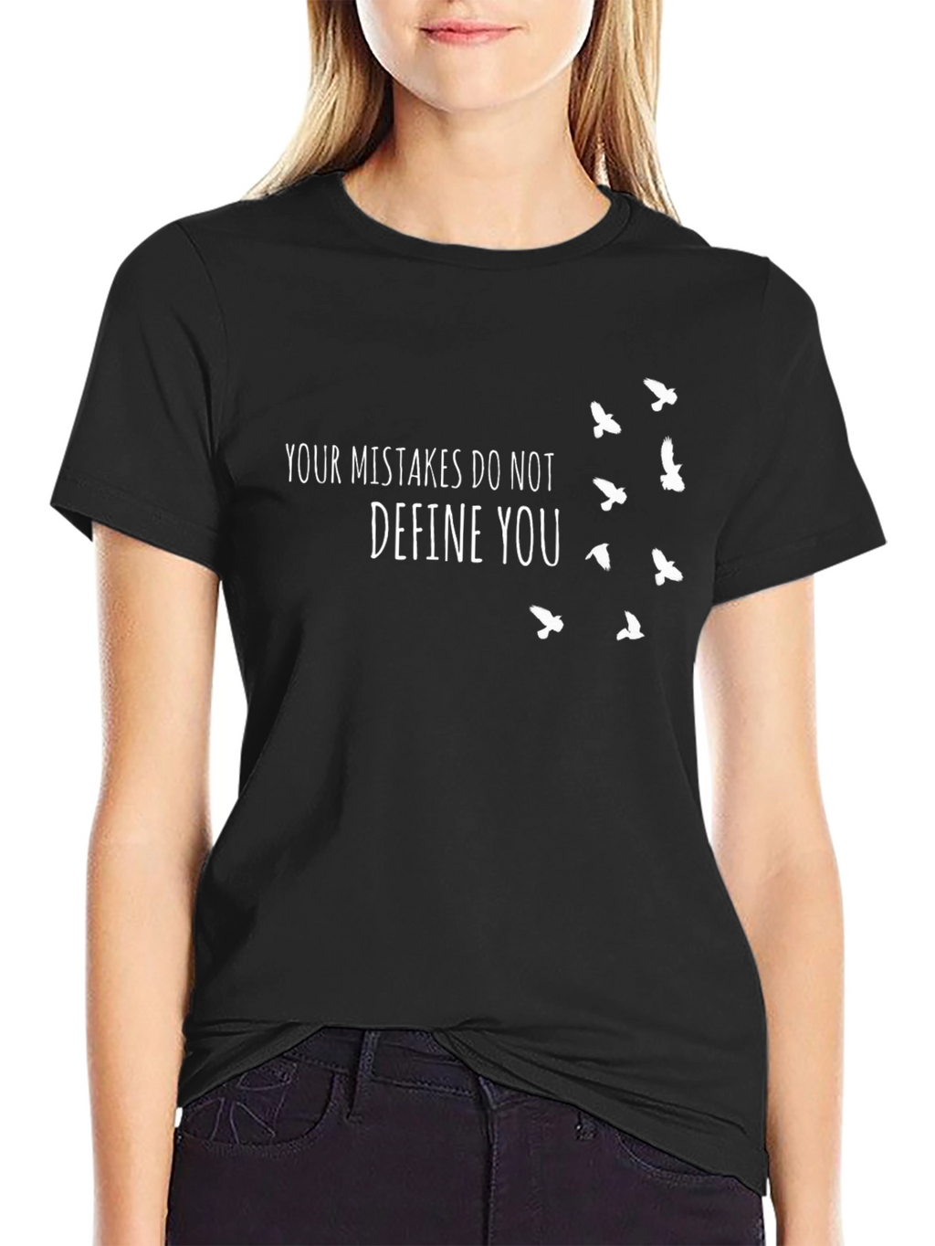 Inspirational Graphic Tee - Your Mistakes Dont Define You